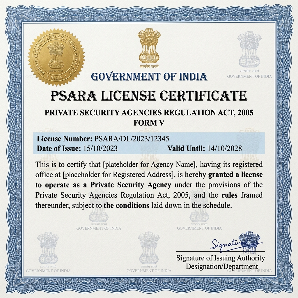 Understanding PSARA: The Law That Governs Private Security in India